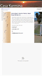 Mobile Screenshot of casakarmina.com